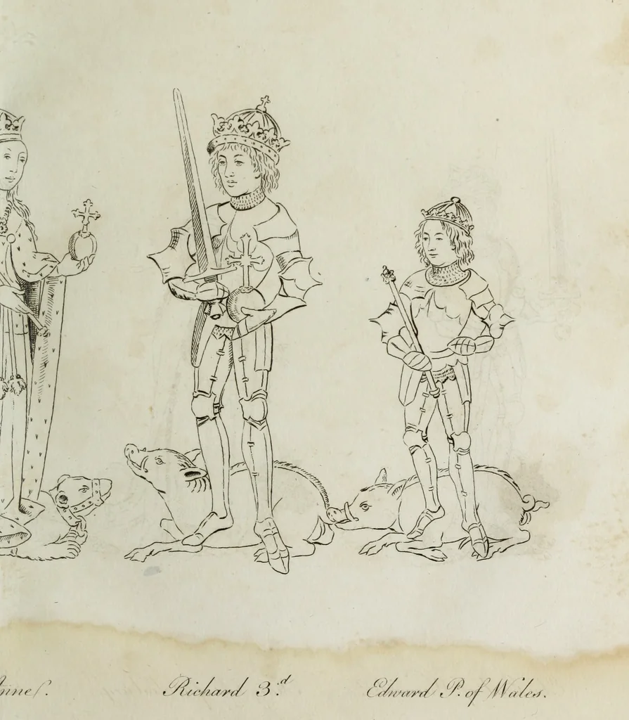 An illustration from The works of Horatio Walpole, earl of Orford, 1798, leaf 186
