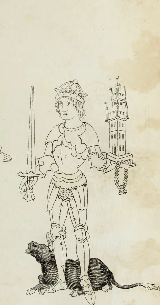 An illustration from The works of Horatio Walpole, earl of Orford, 1798, leaf 190