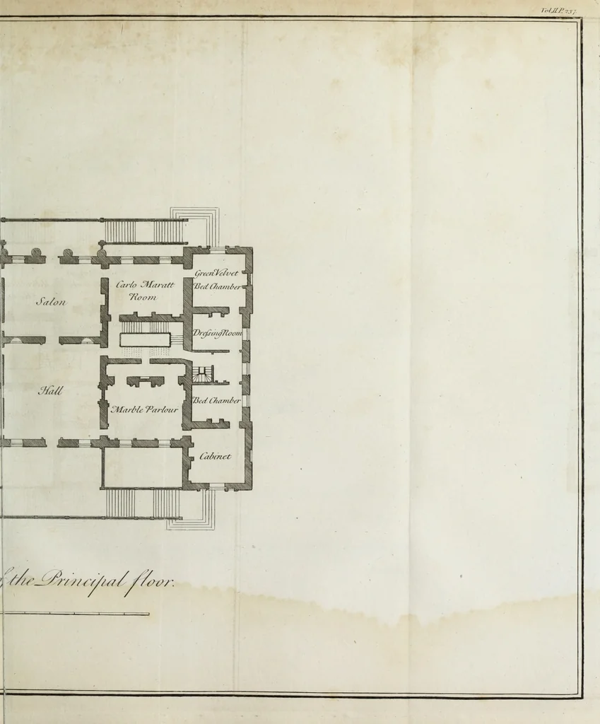 An illustration from The works of Horatio Walpole, earl of Orford, 1798, leaf 312