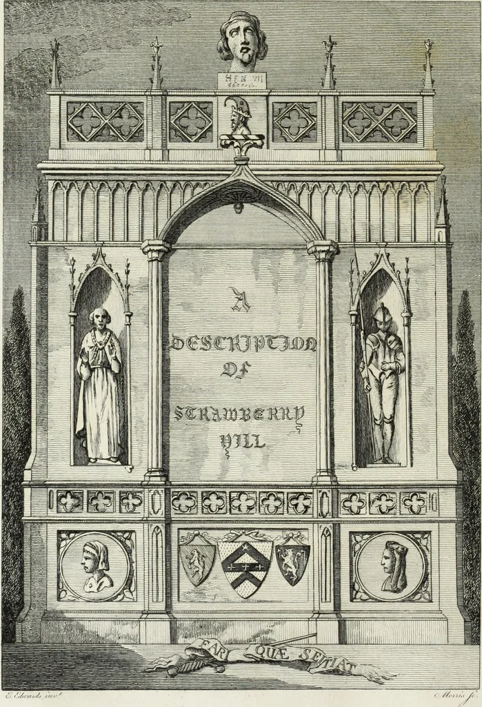 An illustration from The works of Horatio Walpole, earl of Orford, 1798, leaf 471