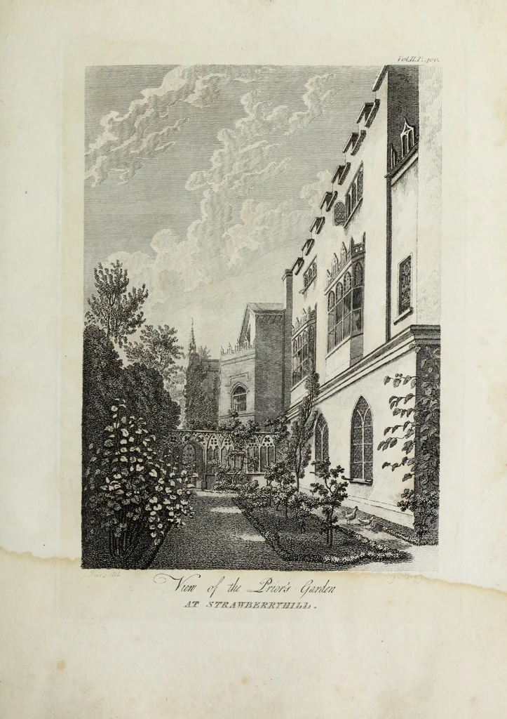 An illustration from The works of Horatio Walpole, earl of Orford, 1798, leaf 484