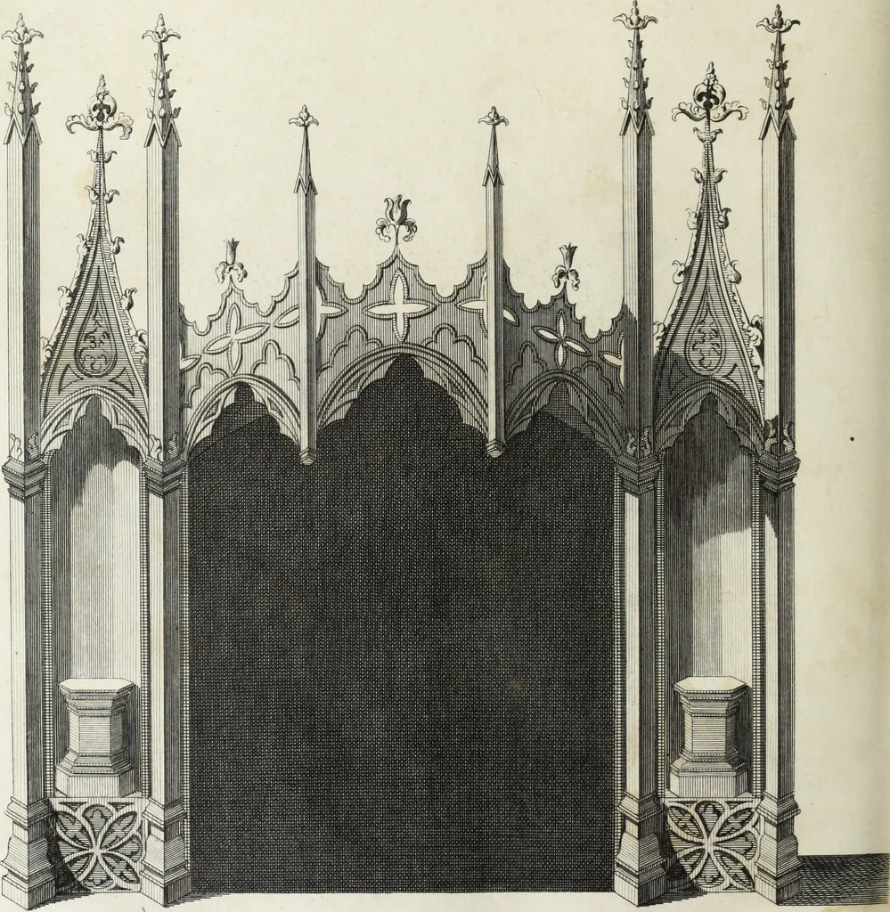 An illustration from The works of Horatio Walpole, earl of Orford, 1798, leaf 487