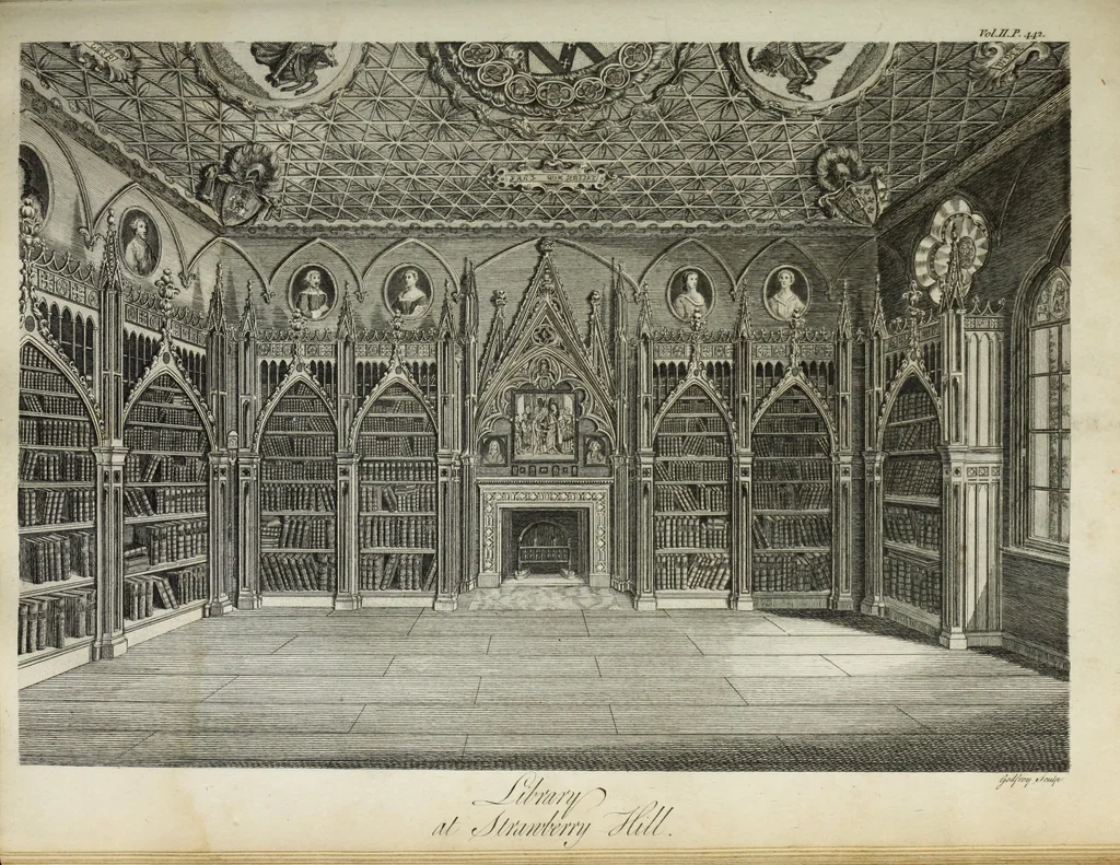 An illustration from The works of Horatio Walpole, earl of Orford, 1798, leaf 538