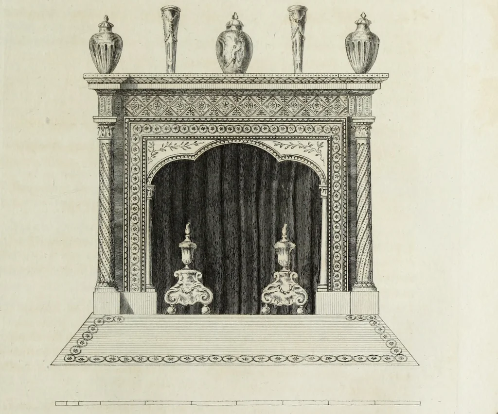 An illustration from The works of Horatio Walpole, earl of Orford, 1798, leaf 572