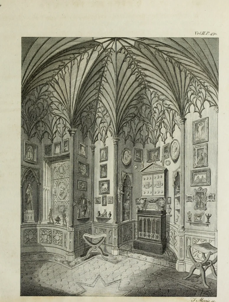 An illustration from The works of Horatio Walpole, earl of Orford, 1798, leaf 576