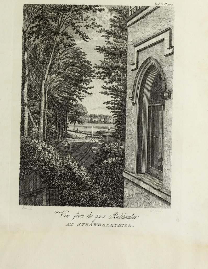 An illustration from The works of Horatio Walpole, earl of Orford, 1798, leaf 602