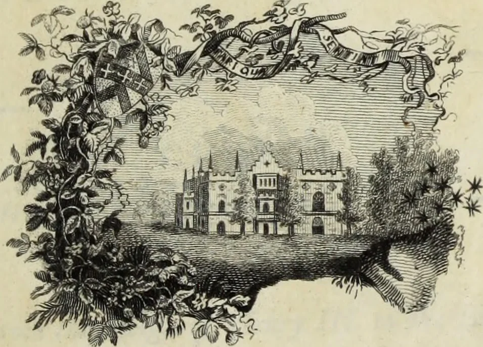 An illustration from The works of Horatio Walpole, earl of Orford, 1798, leaf 10