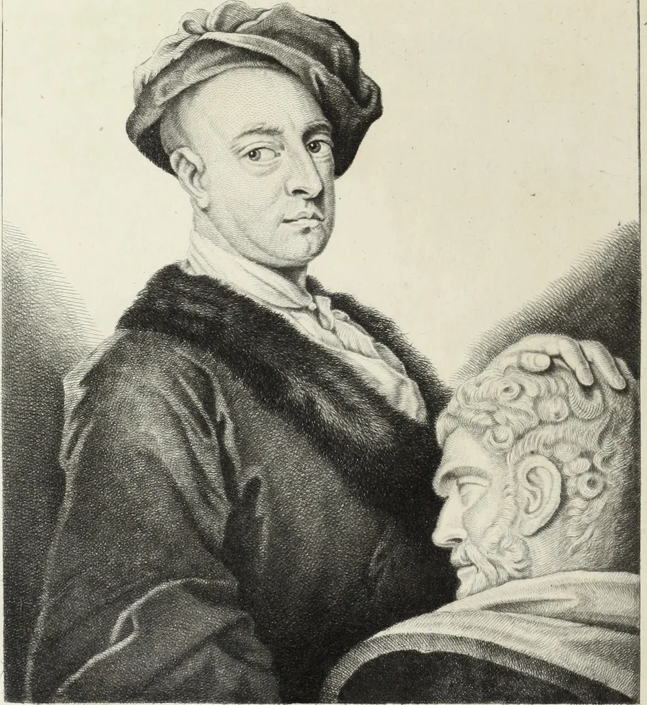 An illustration from The works of Horatio Walpole, earl of Orford, 1798, leaf 693