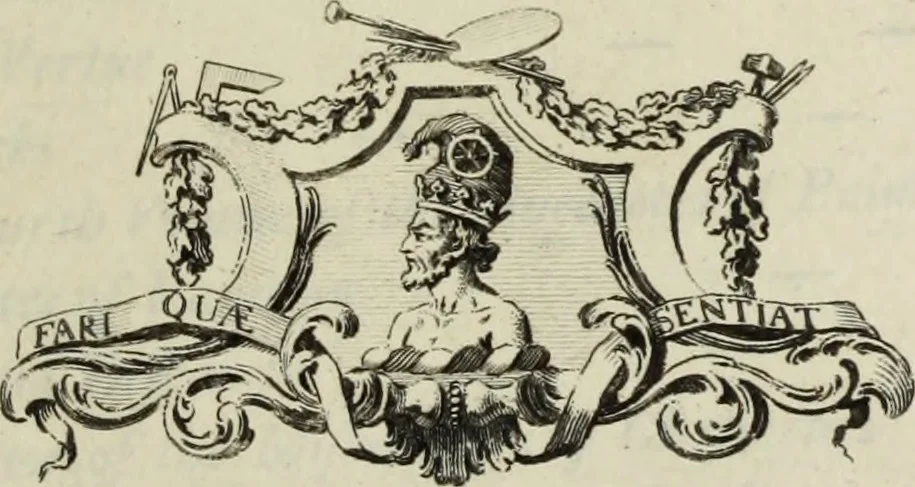 An illustration from The works of Horatio Walpole, earl of Orford, 1798, leaf 8