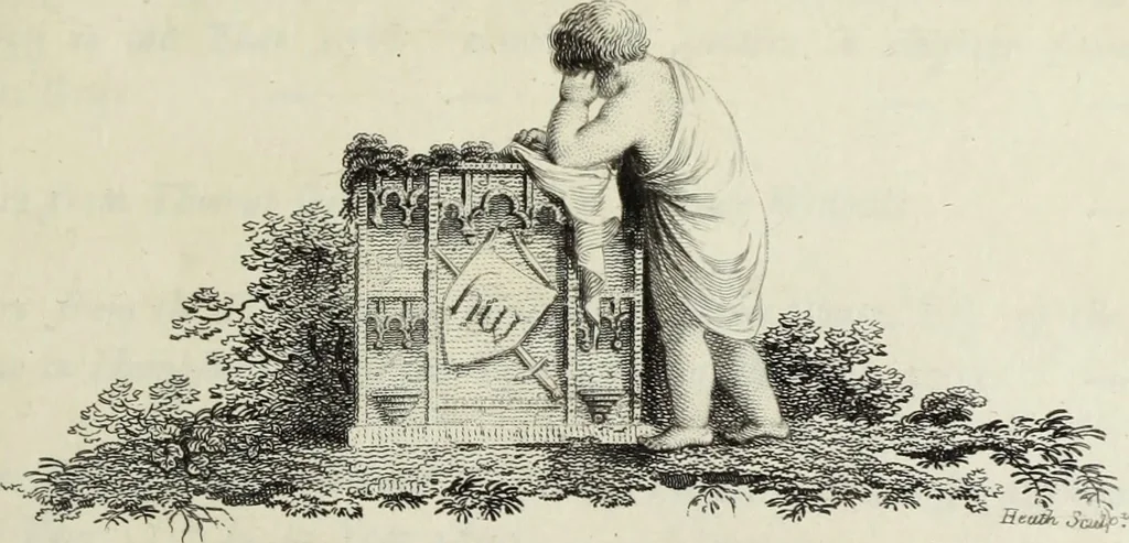 An illustration from The works of Horatio Walpole, earl of Orford, 1798, leaf 8