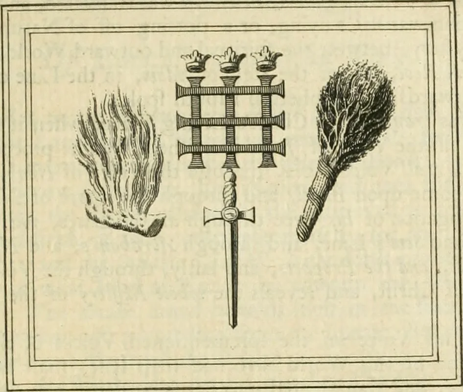 An illustration from The works of Jacob Behmen, the Teutonic theosopher : to which is prefixed, the life of the author, 1764, leaf 166