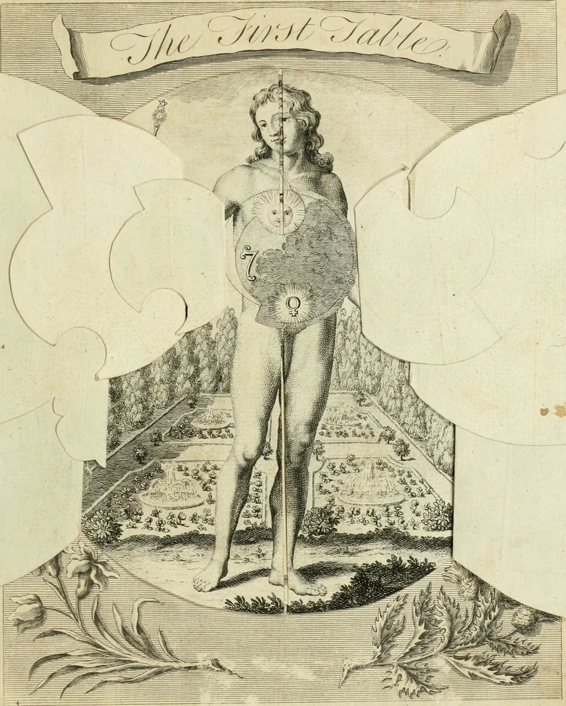 An illustration from The works of Jacob Behmen, the Teutonic theosopher : to which is prefixed, the life of the author, 1764, leaf 630