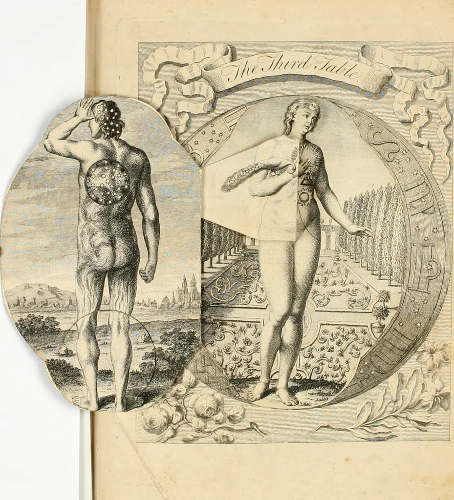 An illustration from The works of Jacob Behmen, the Teutonic theosopher : to which is prefixed, the life of the author, 1764, leaf 646