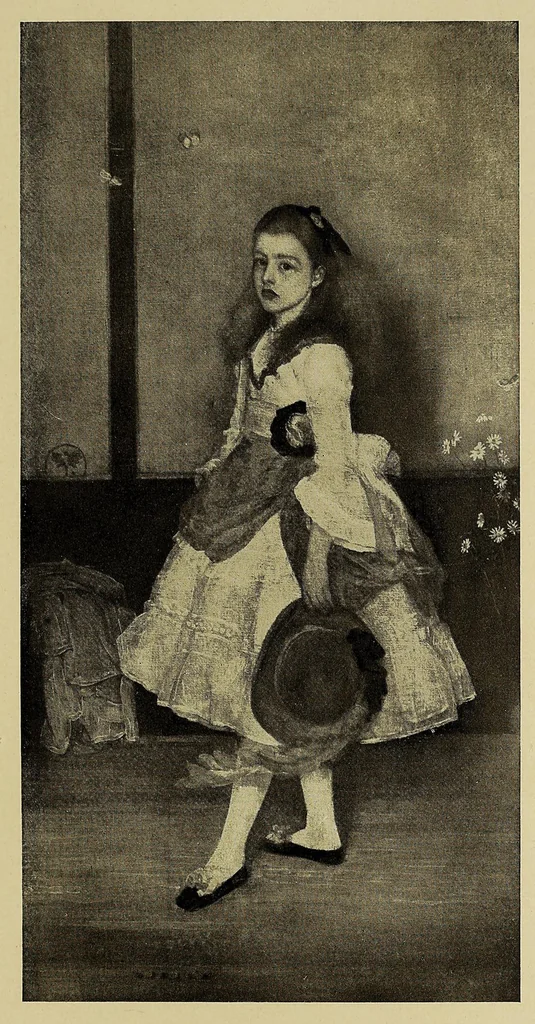 An illustration from The works of James McNeill Whistler : a study, 1907, leaf 129