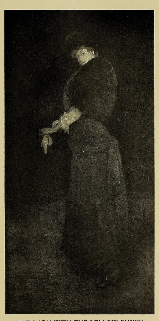 An illustration from The works of James McNeill Whistler : a study, 1907, leaf 147