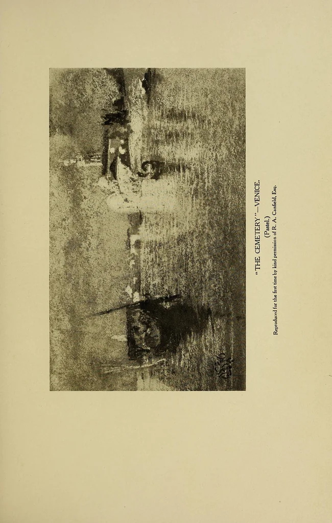 An illustration from The works of James McNeill Whistler : a study, 1907, leaf 281