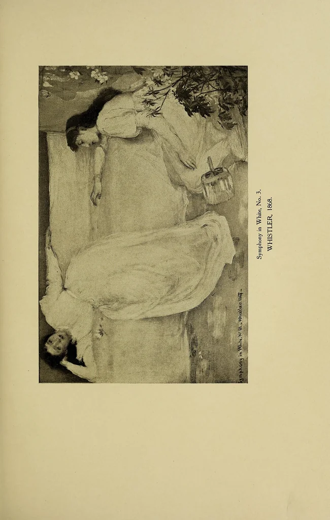 An illustration from The works of James McNeill Whistler : a study, 1907, leaf 87