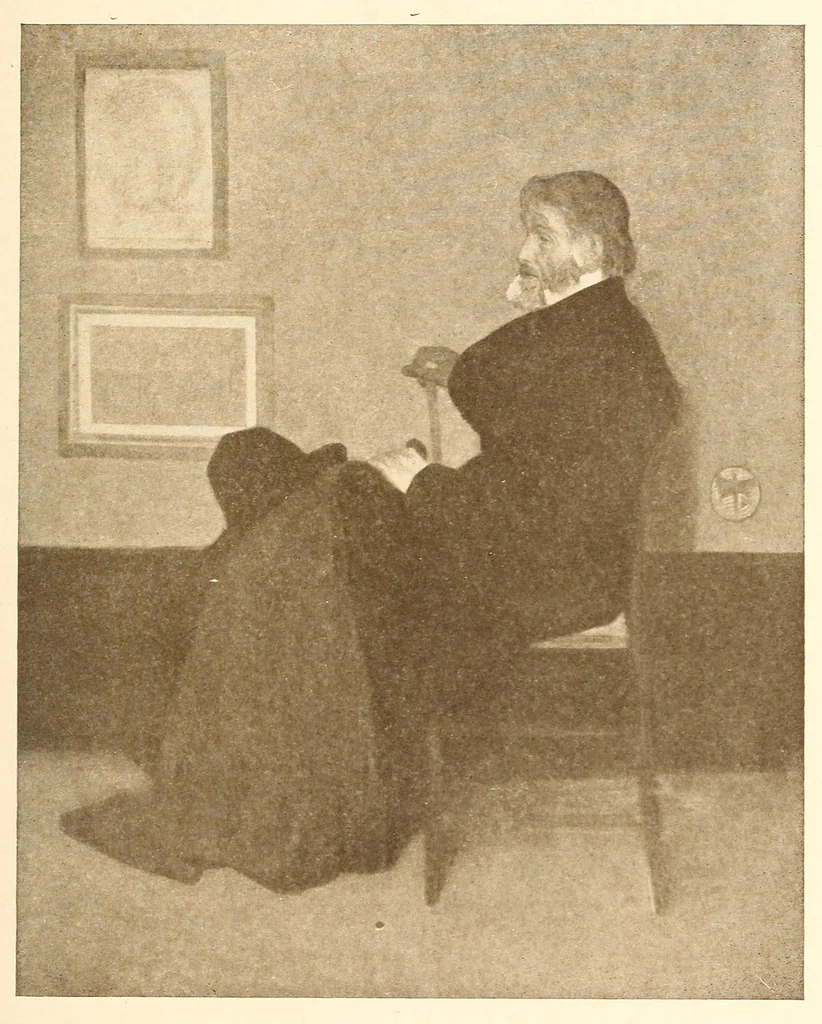 An illustration from The works of James McNeill Whistler, 1913, leaf 119