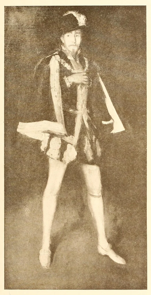 An illustration from The works of James McNeill Whistler, 1913, leaf 133