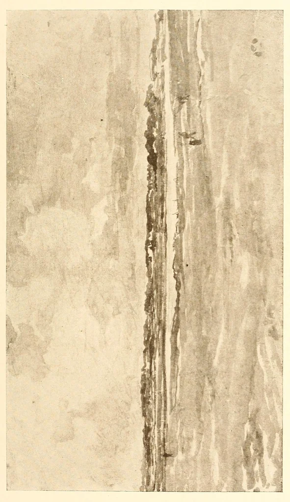 An illustration from The works of James McNeill Whistler, 1913, leaf 219
