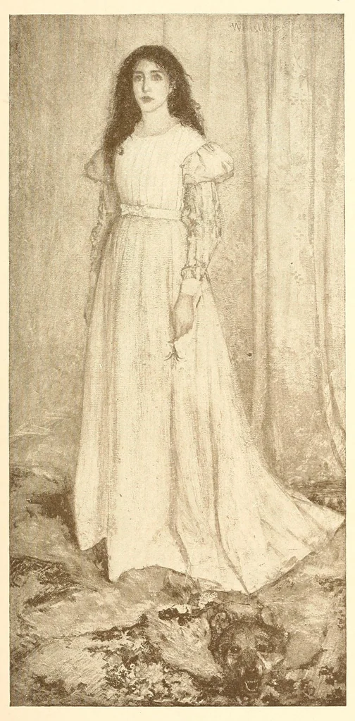 An illustration from The works of James McNeill Whistler, 1913, leaf 69