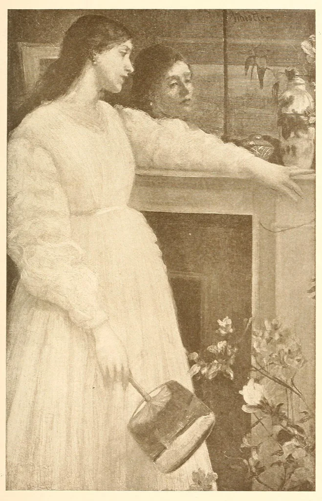 An illustration from The works of James McNeill Whistler, 1913, leaf 81