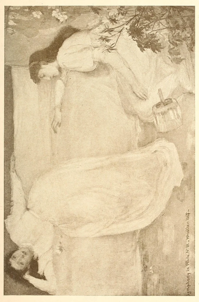 An illustration from The works of James McNeill Whistler, 1913, leaf 85