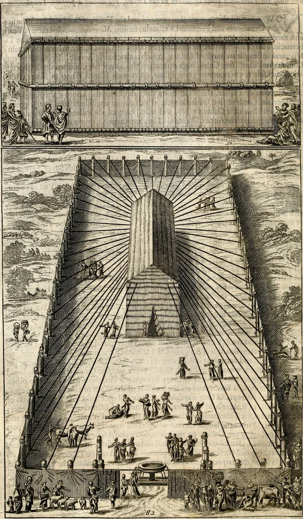 An illustration from The works of Josephus, 1683, leaf 101