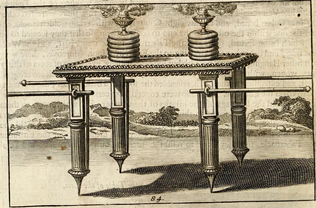 An illustration from The works of Josephus, 1683, leaf 103