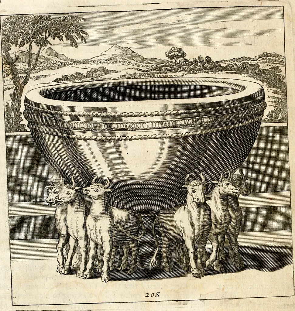 An illustration from The works of Josephus, 1683, leaf 227