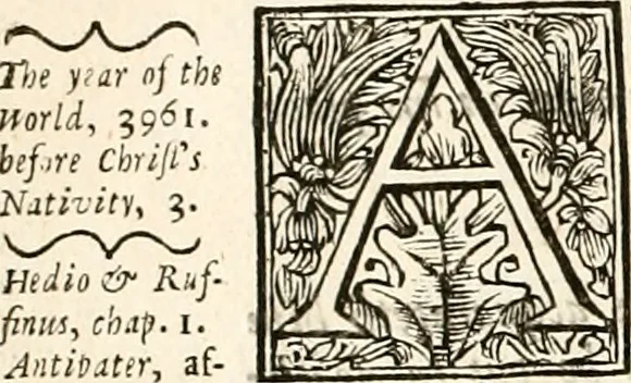 An illustration from The works of Josephus, 1683, leaf 467