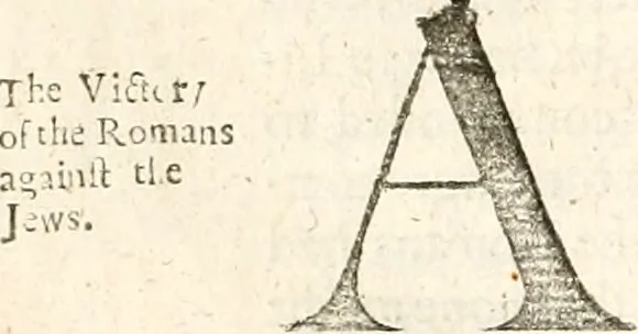 An illustration from The works of Josephus, 1683, leaf 679