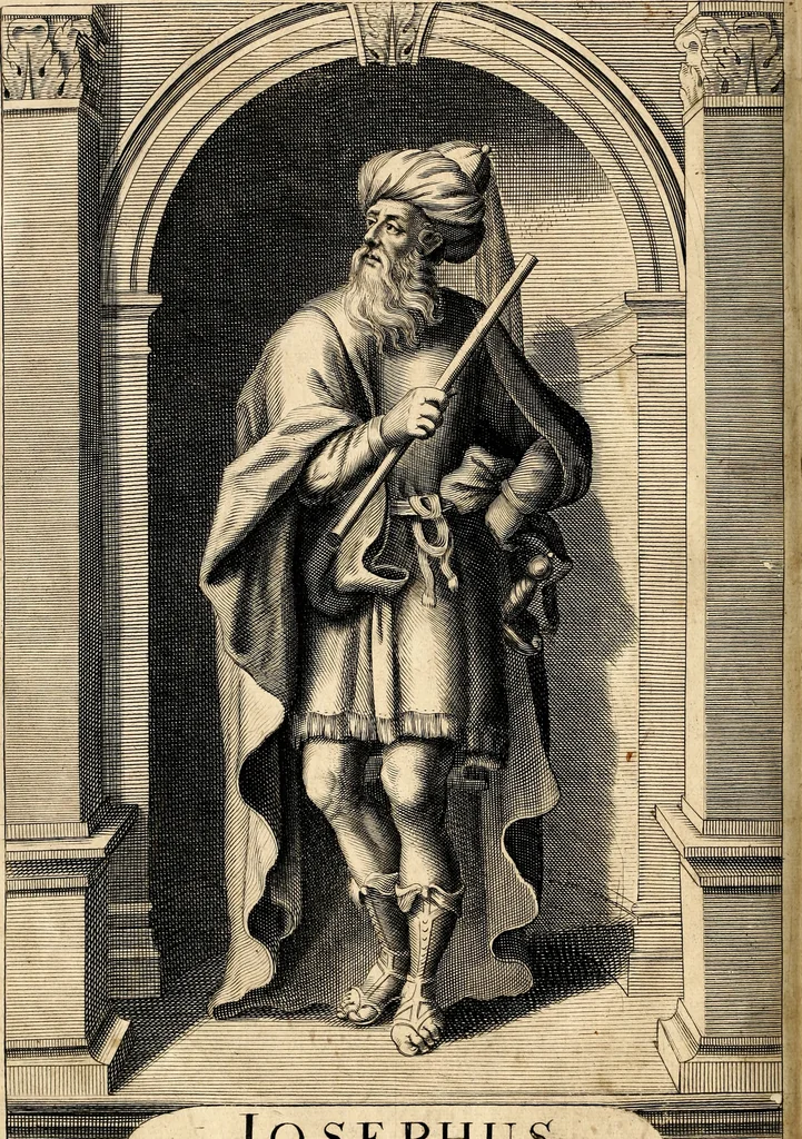 An illustration from The works of Josephus, 1683, leaf 7