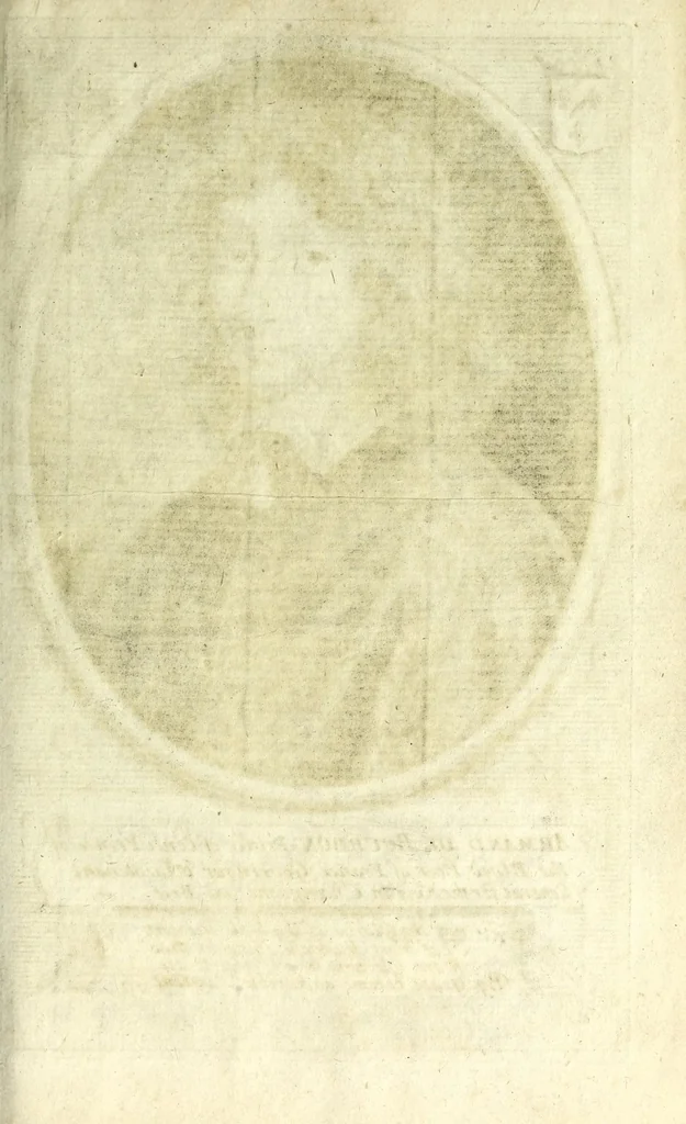 An illustration from The works of the most illustrious and pious Armand de Bourbon, prince of Conti : with a short account of his life : collected and translated from the French : to which are added some other pieces, and a discourse of Christian perfection, by the Archbishop of Cambray, never before published, 1711, leaf 9