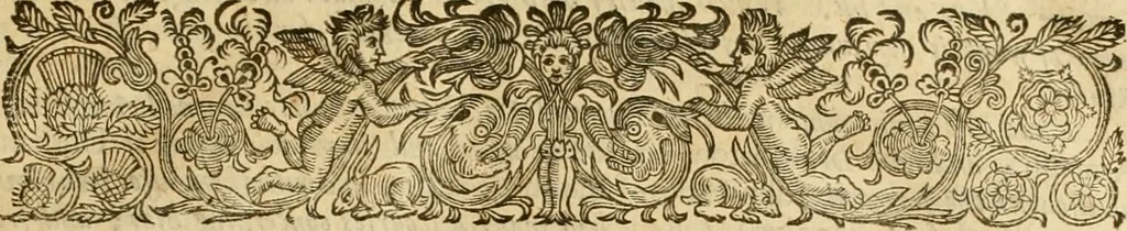 An illustration from The works of Mr. Richard Hooker, (that Learned and Judicious Divine) : in eight books of ecclesiastical polity .., 1666, leaf 18
