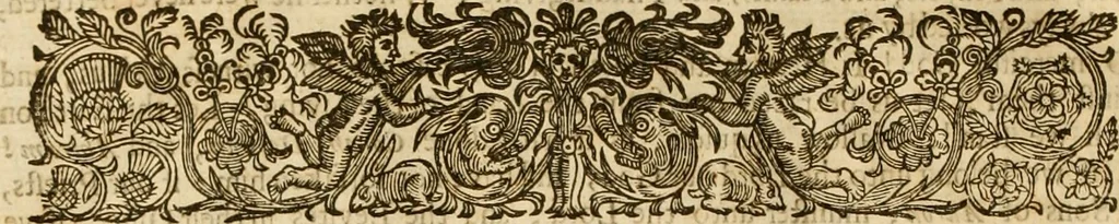 An illustration from The works of Mr. Richard Hooker, (that Learned and Judicious Divine) : in eight books of ecclesiastical polity .., 1666, leaf 663