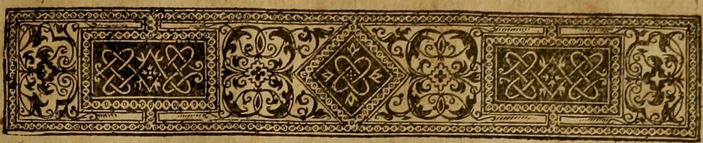 An illustration from The works of Mr. Richard Hooker, (that learned and judicious divine) : in eight books of ecclesiastical polity, compleated out of his own manuscrips; never before published. With an account of his life and death .., 1666, leaf 124