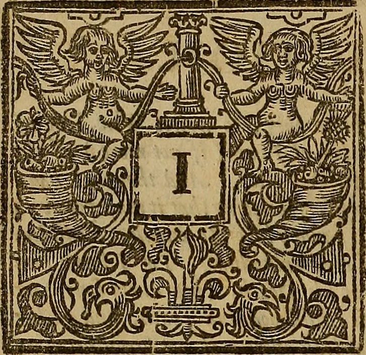 An illustration from The works of Mr. Richard Hooker, (that learned and judicious divine) : in eight books of ecclesiastical polity, compleated out of his own manuscrips; never before published. With an account of his life and death .., 1666, leaf 17