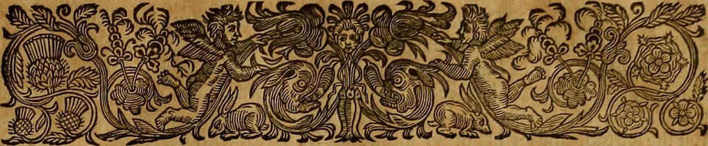An illustration from The works of Mr. Richard Hooker, (that learned and judicious divine) : in eight books of ecclesiastical polity, compleated out of his own manuscrips; never before published. With an account of his life and death .., 1666, leaf 42