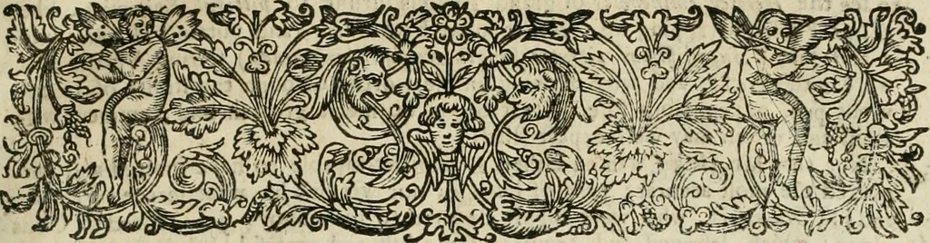 An illustration from The works of ... vindicating the church of England, as truly christian, and duly reformed: in eight books of ecclesiastical polity. Now compleated, as with the sixth and eighth, so with the seventh, (touching episcopacy, as the primitive, catholick and apostolick government of the church) out of his own manuscripts, never before published. With an account of his holy life, and happy death, 1662, leaf 14