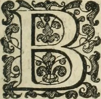 An illustration from The works of ... vindicating the church of England, as truly christian, and duly reformed: in eight books of ecclesiastical polity. Now compleated, as with the sixth and eighth, so with the seventh, (touching episcopacy, as the primitive, catholick and apostolick government of the church) out of his own manuscripts, never before published. With an account of his holy life, and happy death, 1662, leaf 14