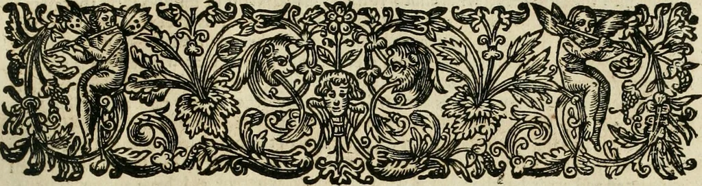 An illustration from The works of ... vindicating the church of England, as truly christian, and duly reformed: in eight books of ecclesiastical polity. Now compleated, as with the sixth and eighth, so with the seventh, (touching episcopacy, as the primitive, catholick and apostolick government of the church) out of his own manuscripts, never before published. With an account of his holy life, and happy death, 1662, leaf 590