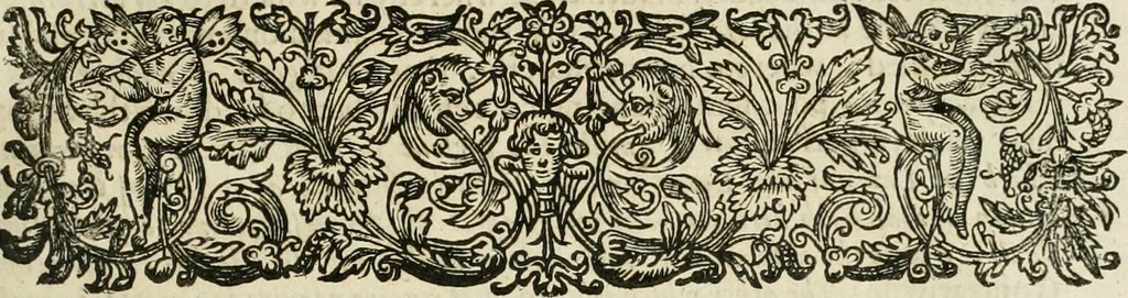 An illustration from The works of ... vindicating the church of England, as truly christian, and duly reformed: in eight books of ecclesiastical polity. Now compleated, as with the sixth and eighth, so with the seventh, (touching episcopacy, as the primitive, catholick and apostolick government of the church) out of his own manuscripts, never before published. With an account of his holy life, and happy death, 1662, leaf 60