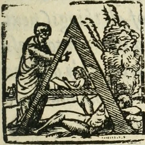 An illustration from The works of ... vindicating the church of England, as truly christian, and duly reformed: in eight books of ecclesiastical polity. Now compleated, as with the sixth and eighth, so with the seventh, (touching episcopacy, as the primitive, catholick and apostolick government of the church) out of his own manuscripts, never before published. With an account of his holy life, and happy death, 1662, leaf 8
