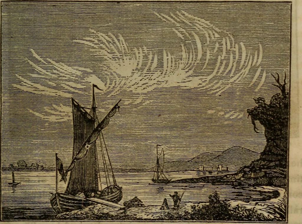 An illustration from The world:, 1848, leaf 144