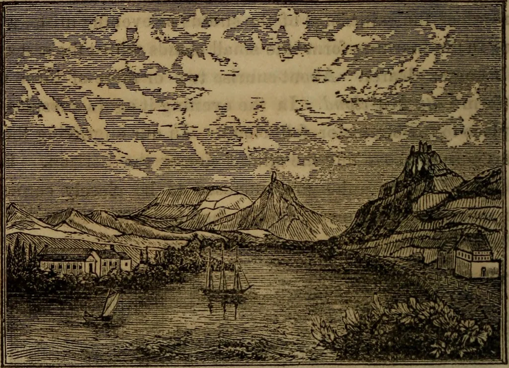 An illustration from The world:, 1848, leaf 147