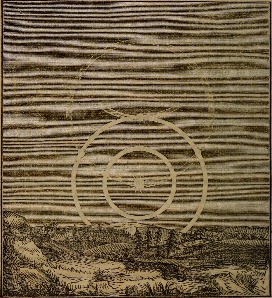 An illustration from The world:, 1848, leaf 165