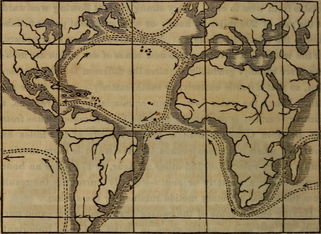 An illustration from The world:, 1848, leaf 227