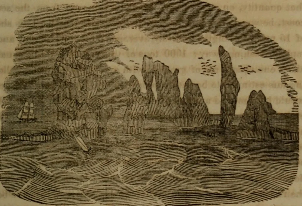 An illustration from The world:, 1848, leaf 230
