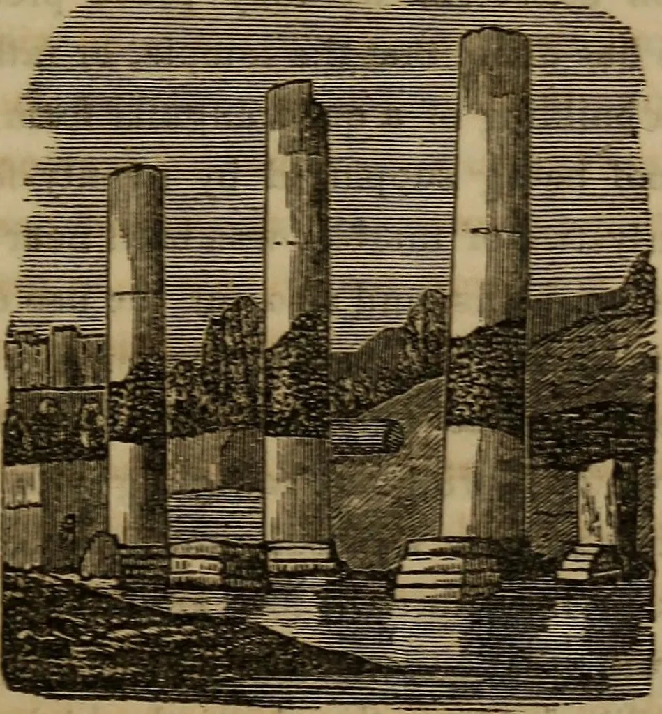 An illustration from The world:, 1848, leaf 264